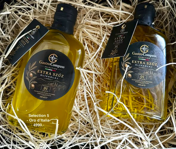 Extra szűz olívaolaj – Oro d'Italia
