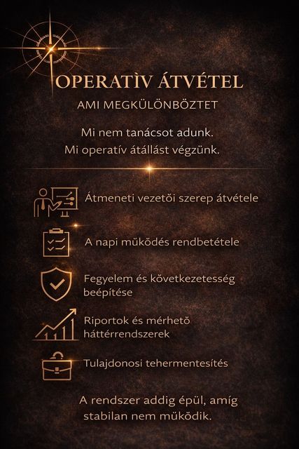 Operatív átvétel