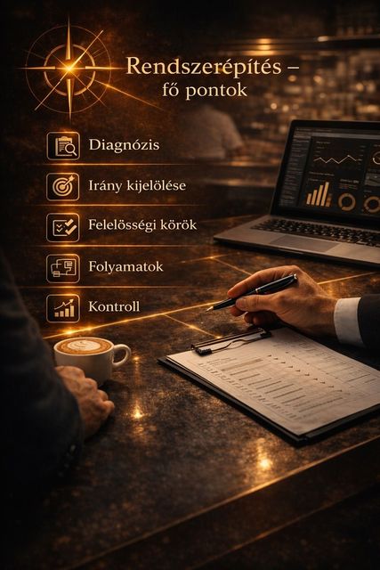 Rendszerépítés – fő pontok